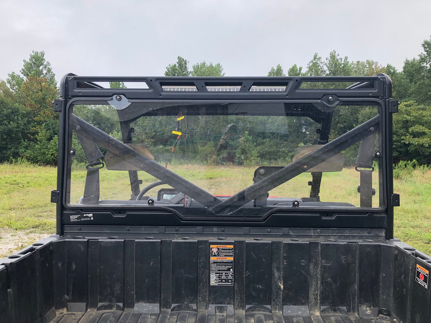 Trail Armor 2013 - 2023 Polaris Ranger XP 570 (FULLSIZE), XP 900, XP 900 Crew,  XP 1000, XP 1000 Crew, Ranger 1000, Ranger 1000 Crew Rear Window Dust Shield