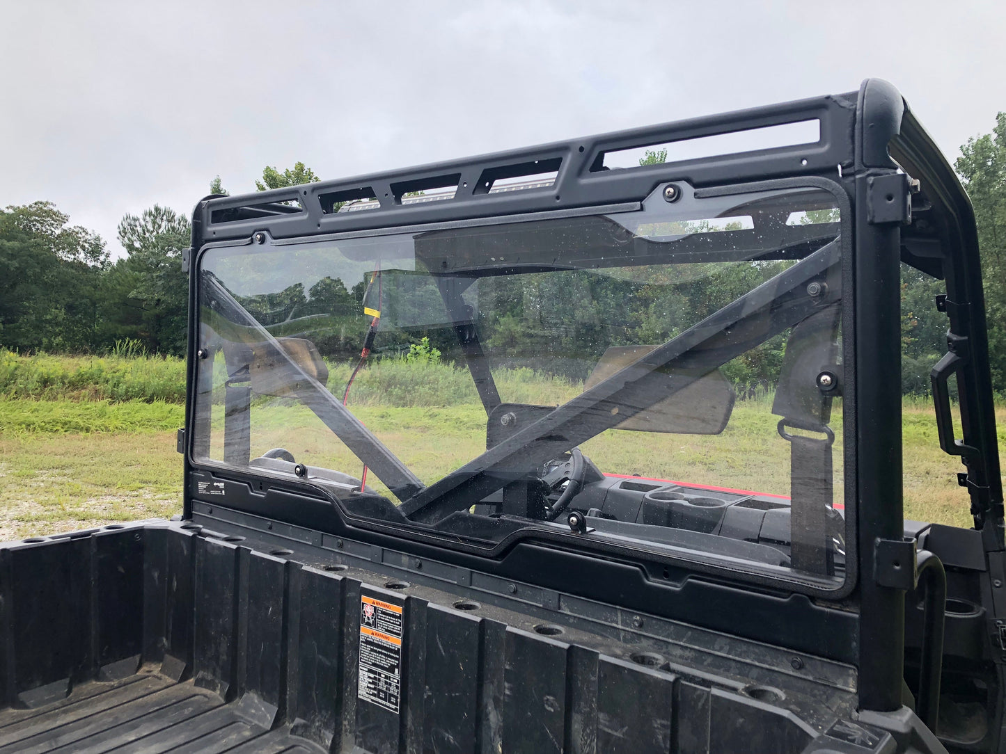 Trail Armor 2013 - 2023 Polaris Ranger XP 570 (FULLSIZE), XP 900, XP 900 Crew,  XP 1000, XP 1000 Crew, Ranger 1000, Ranger 1000 Crew Rear Window Dust Shield