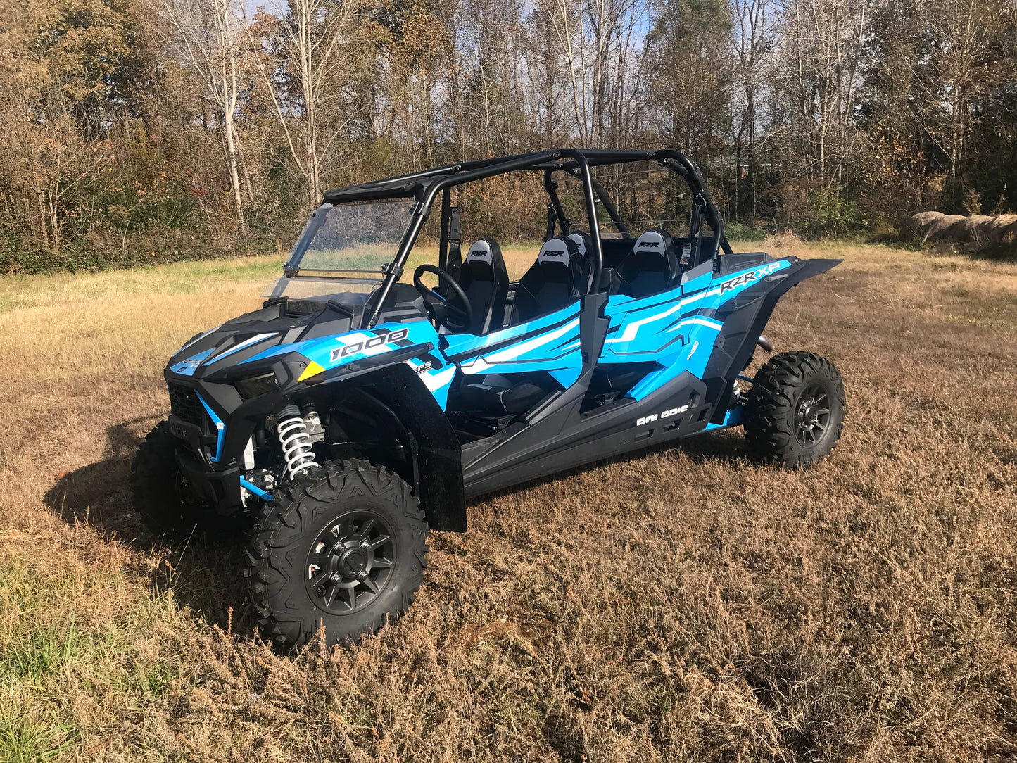 Trail Armor 2019 - 2023 RZR XP 1000, 2019 - 2021 RZR XP Turbo EPS, 2019 - 2021 RZR 4 XP Turbo EPS, 2019 -2023 RZR 4 XP 1000, 2023 RZR XP 1000 Ultimate CoolFlo Windshield