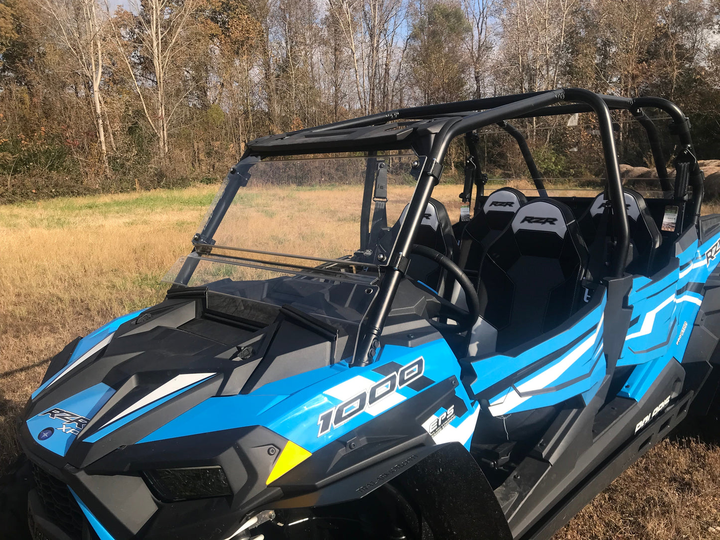 Trail Armor 2019 - 2023 RZR XP 1000, 2019 - 2021 RZR XP Turbo EPS, 2019 - 2021 RZR 4 XP Turbo EPS, 2019 -2023 RZR 4 XP 1000, 2023 RZR XP 1000 Ultimate CoolFlo Windshield