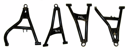 Front Forward Upper & Lower Control Arms Polaris General 1000 EPS/RZR S