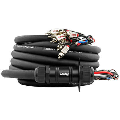 Medusa/Snake 10 Channel RCA and 4 x 12GA OFC Power Wire 30 Feet DS18