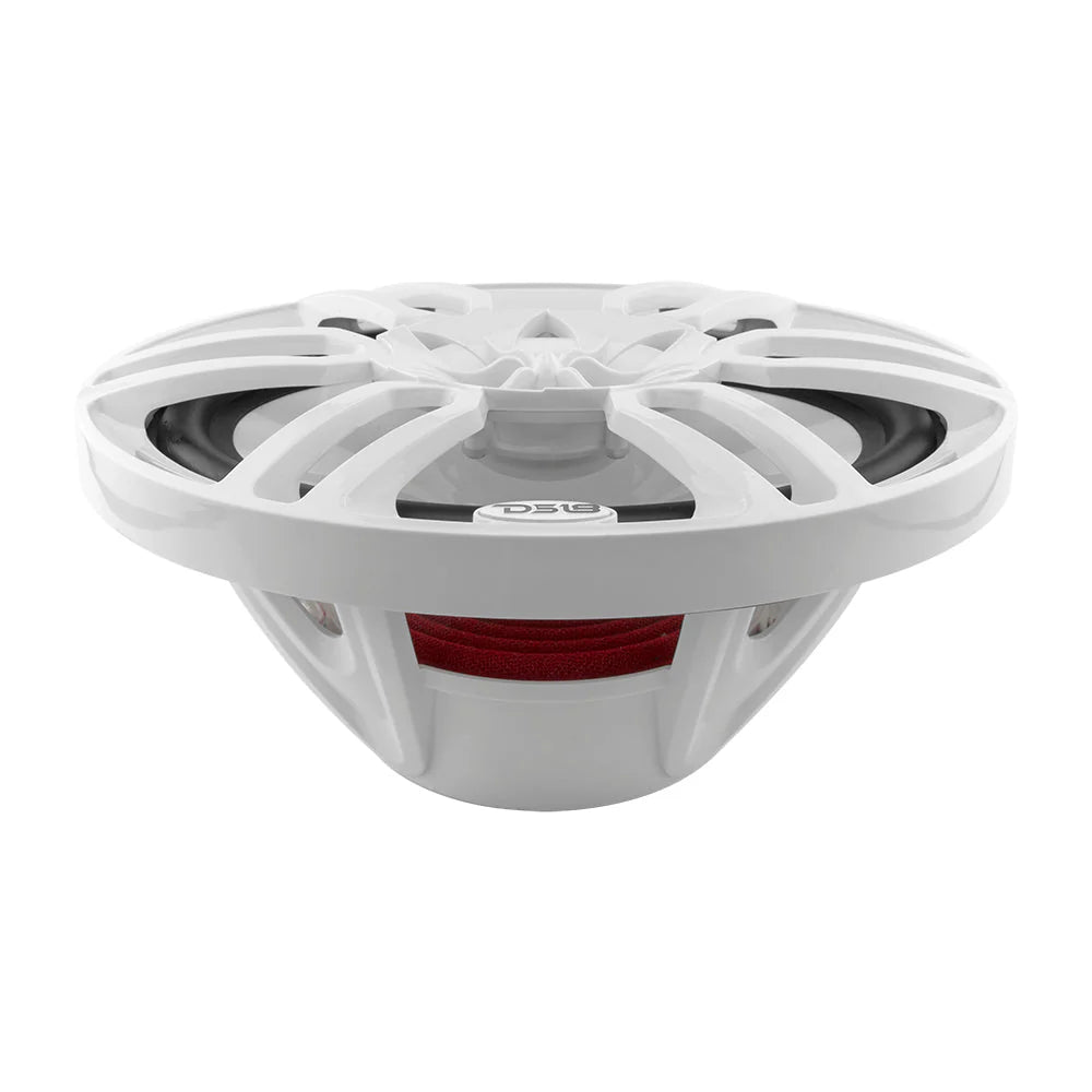 NXL 6x9" 2-Way Coaxial Marine Speaker With LED RGB Lights 125 Watts Rms 4-Ohm -White