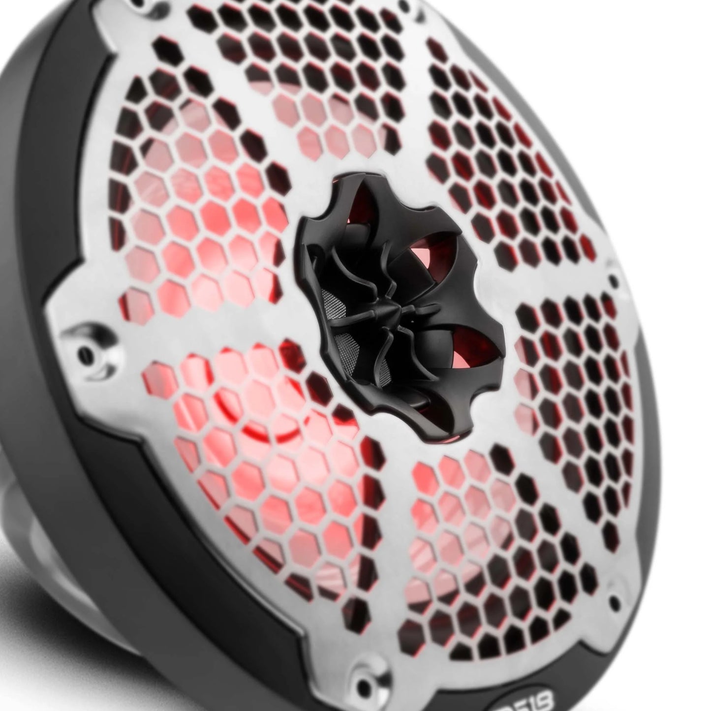 NXL 8" 2-Way Coaxial Marine Speaker With LED RGB Lights 125 Watts Rms 4-Ohm -Black