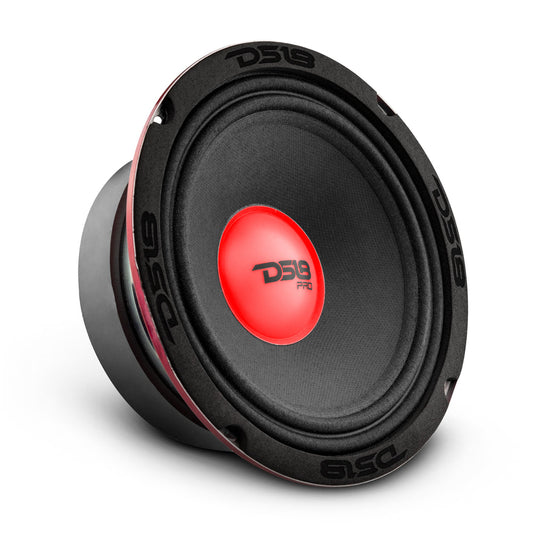 PRO-X 6.5 Inch Mid-Range Loudspeaker with RGB Light Dust Cap 250 Watts Rms 4-Ohm DS18