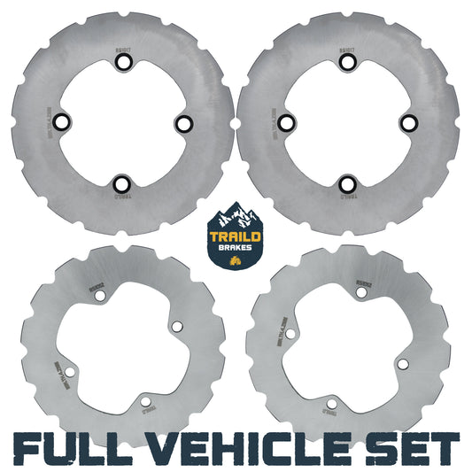 Polaris Ranger XP 1000 / XP Kinetic 2021-2027 Ridge Rider Disc Brake Rotor Kit