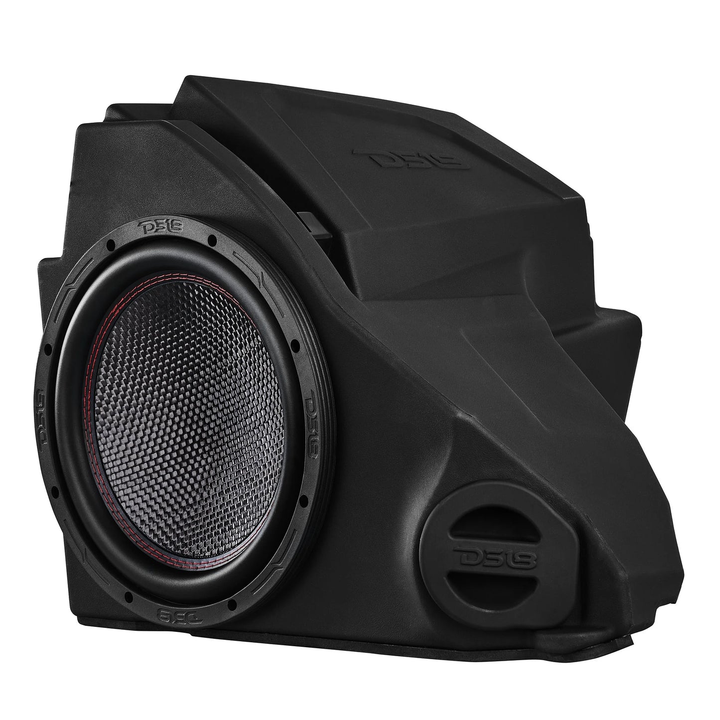 Polaris RZR Glove Box 10" Subwoofer Enclosure 1200 Watts Carbon Fiber Subwoofer