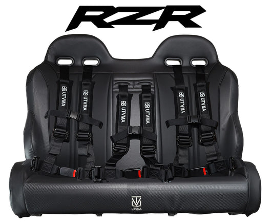 RZR 4 1000/900 Rear Bench Seat W Harnesses (2014-2023)