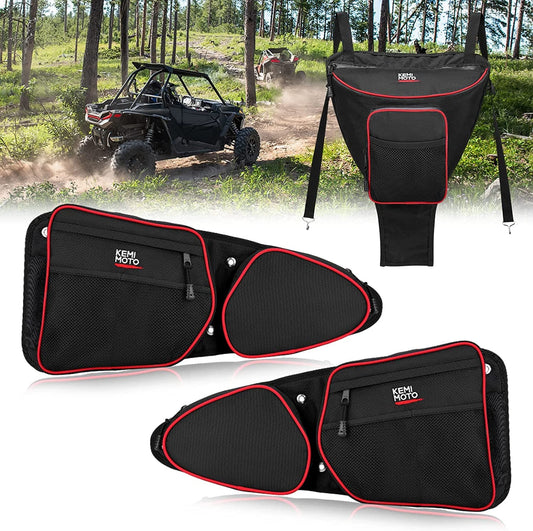 Door Bags & Center Storage Bag For Polaris RZR