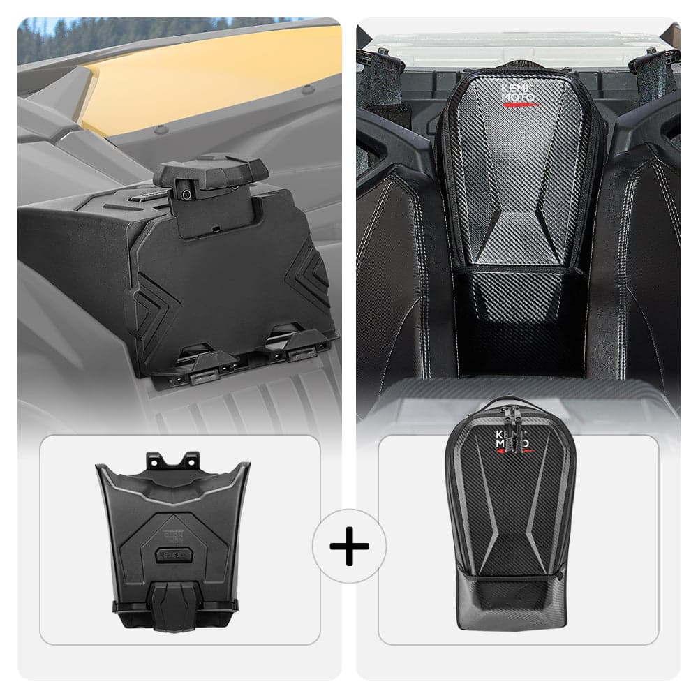 Tablet Holder & Storage Bag Fit Can-Am Maverick X3