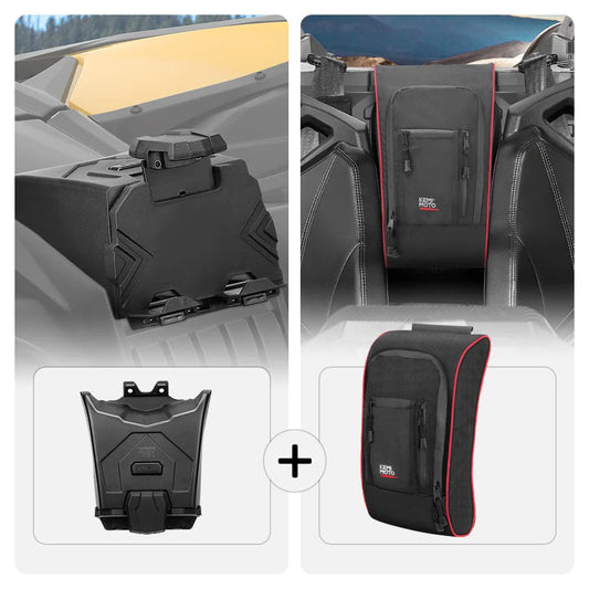 Tablet Holder & Console Storage Bag Fit Can-Am Maverick X3