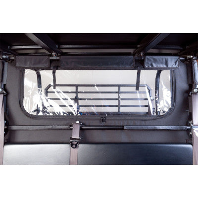 Seizmik Soft Rear Windshield & Dust Panel- Kawasaki Mule Pro FX/FXT