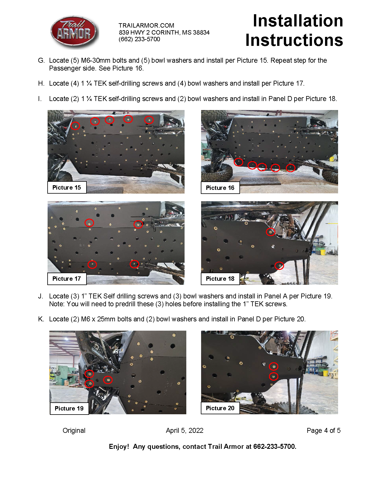 Trail Armor RZR Pro R 4 Full Skids with Standard or Trimmed Sliders