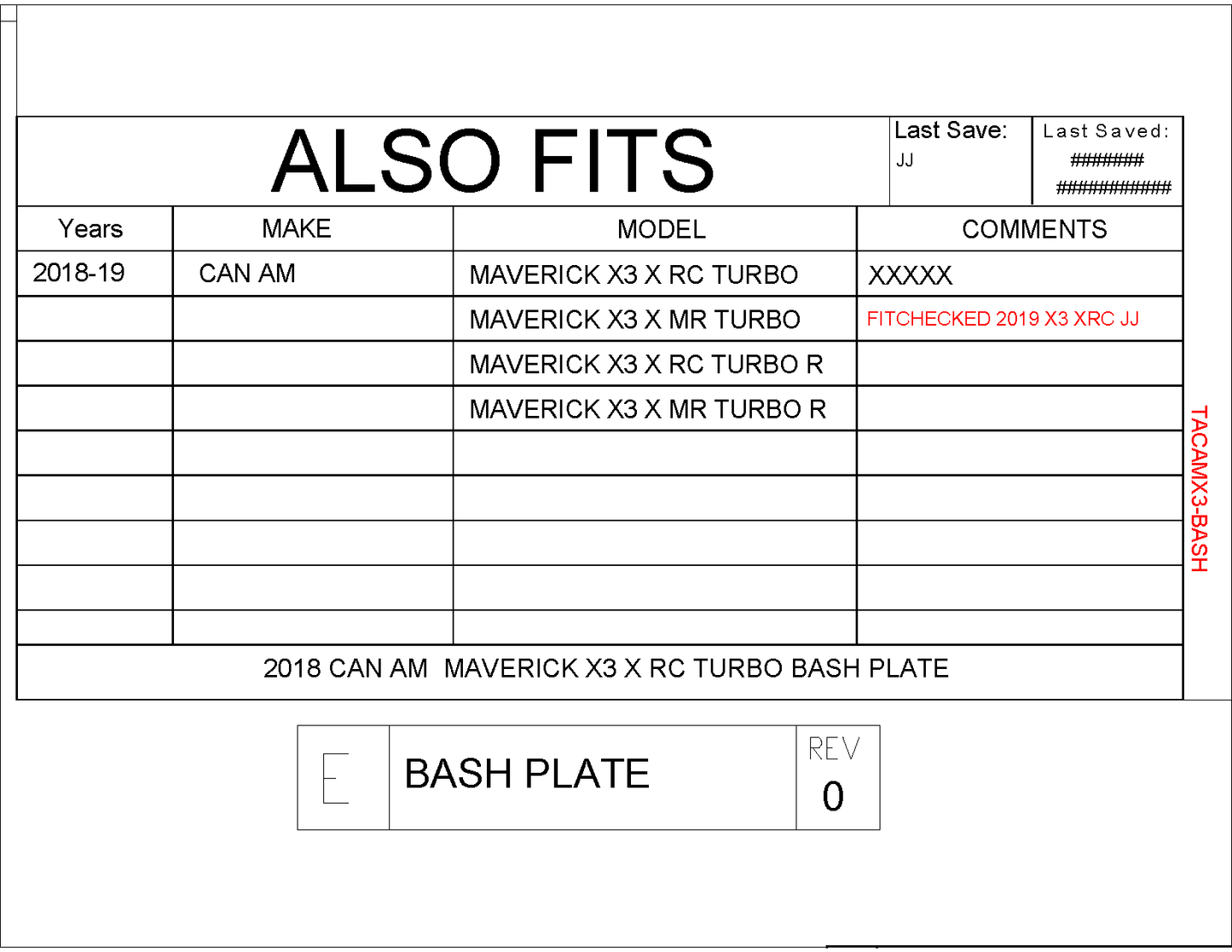 Trail Armor Can Am Maverick  X3 X MR Turbo, X3 X MR Turbo R, X3 X RC Turbo, X3 X RC Turbo R Bash Plate