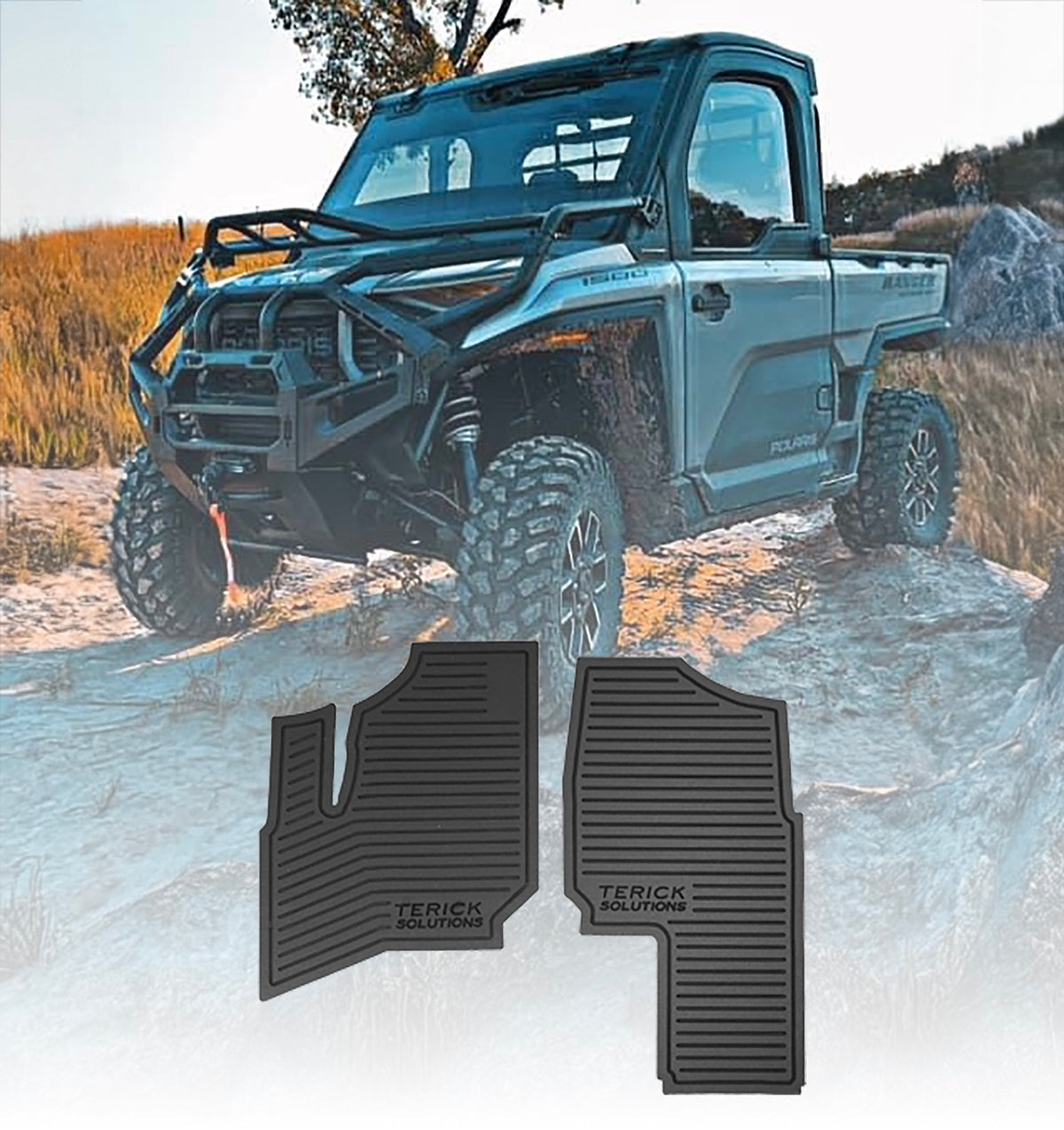 Polaris Ranger XD 1500 Rubber Floor Mats