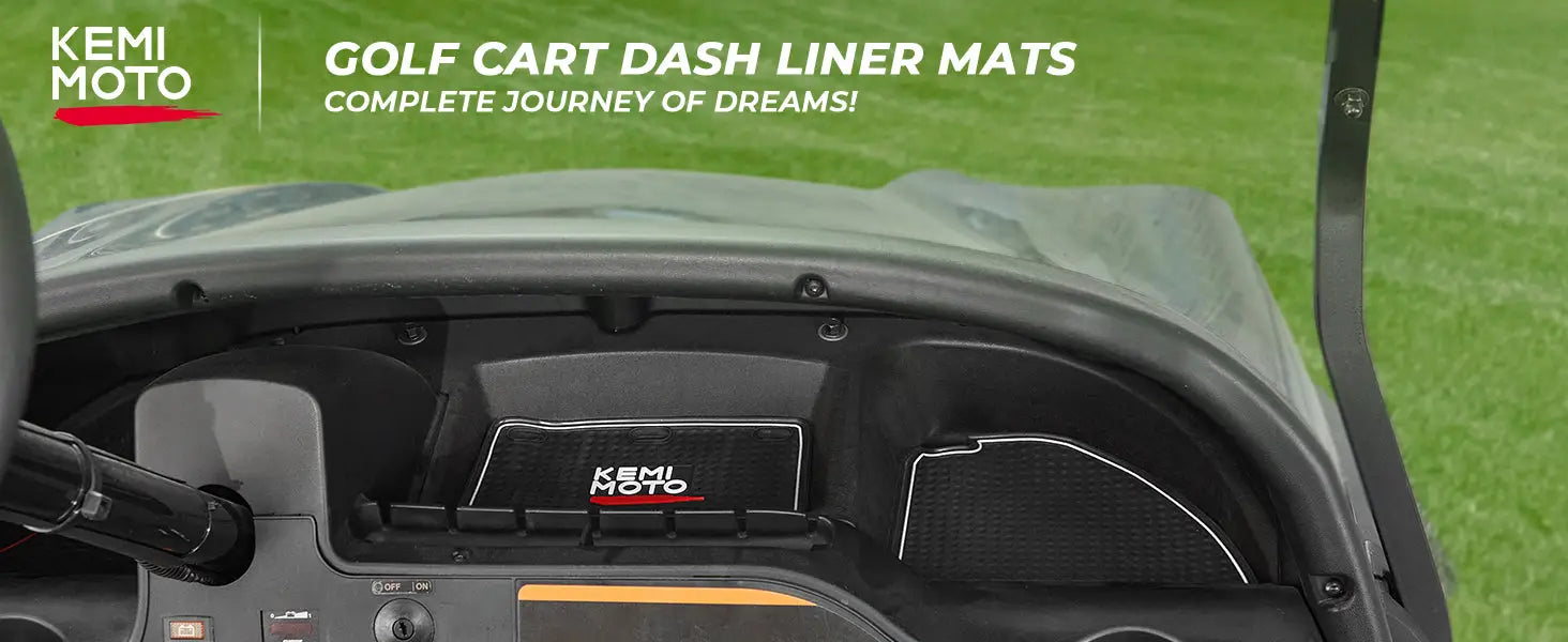 Golf Cart Dash Liner Mats