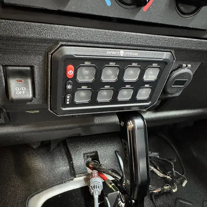 Accessory 12v Power Controller (RGB 8 or 12 Button) With Bluetooth