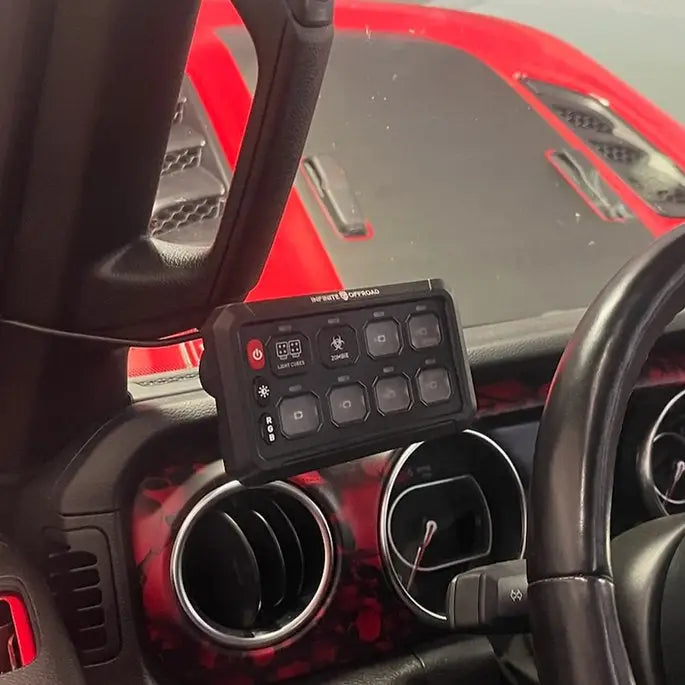 Accessory 12v Power Controller (RGB 8 or 12 Button) With Bluetooth