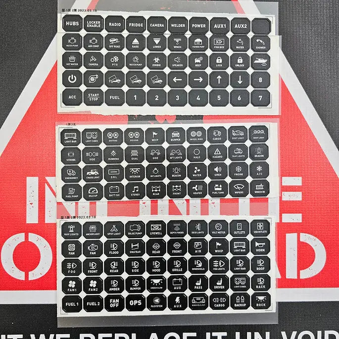 Accessory 12v Power Controller (RGB 8 or 12 Button) With Bluetooth