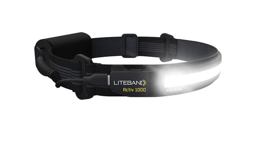 ACTIV 1000 Lumen LED Wide Beam Rechargeable Headlamp - Night - Personal Lighting