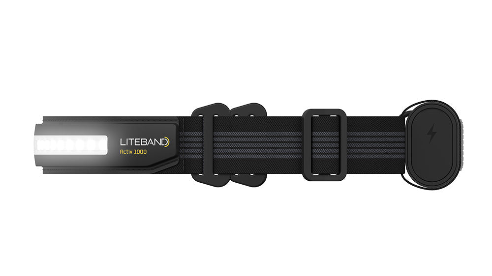 ACTIV 1000 Lumen LED Wide Beam Rechargeable Headlamp - Night - Personal Lighting