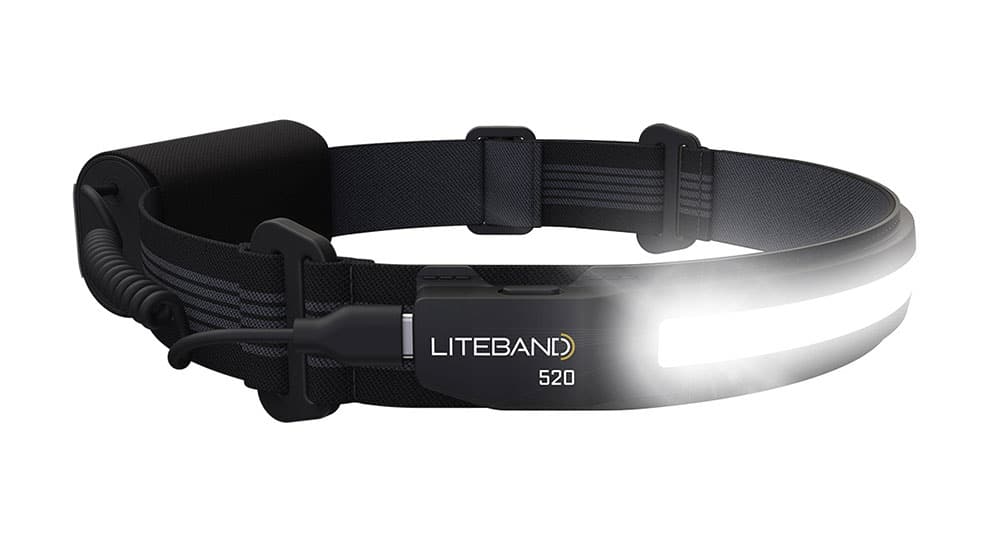 ACTIV 520 Lumen LED Wide Beam Rechargeable Headlamp - Night - Personal Lighting