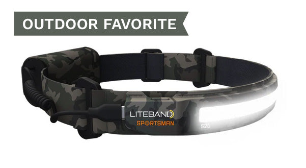 ACTIV 520 Lumen LED Wide Beam Rechargeable Headlamp - Personal Lighting