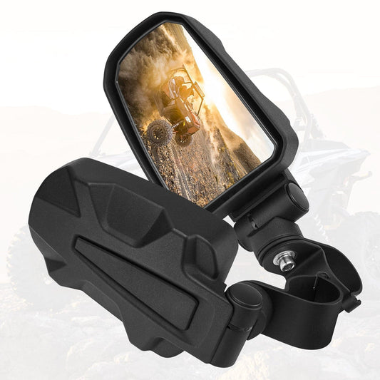 Adjustable Side View Mirror for 1.75’’ Roll Cage For Polaris Ranger
