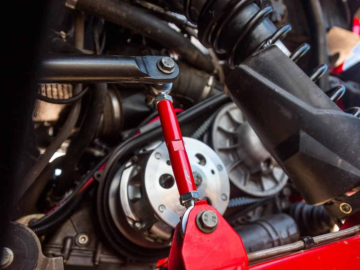 Agency Power Polaris RZR Rear Sway Bar Links Adjustable Heavy Duty