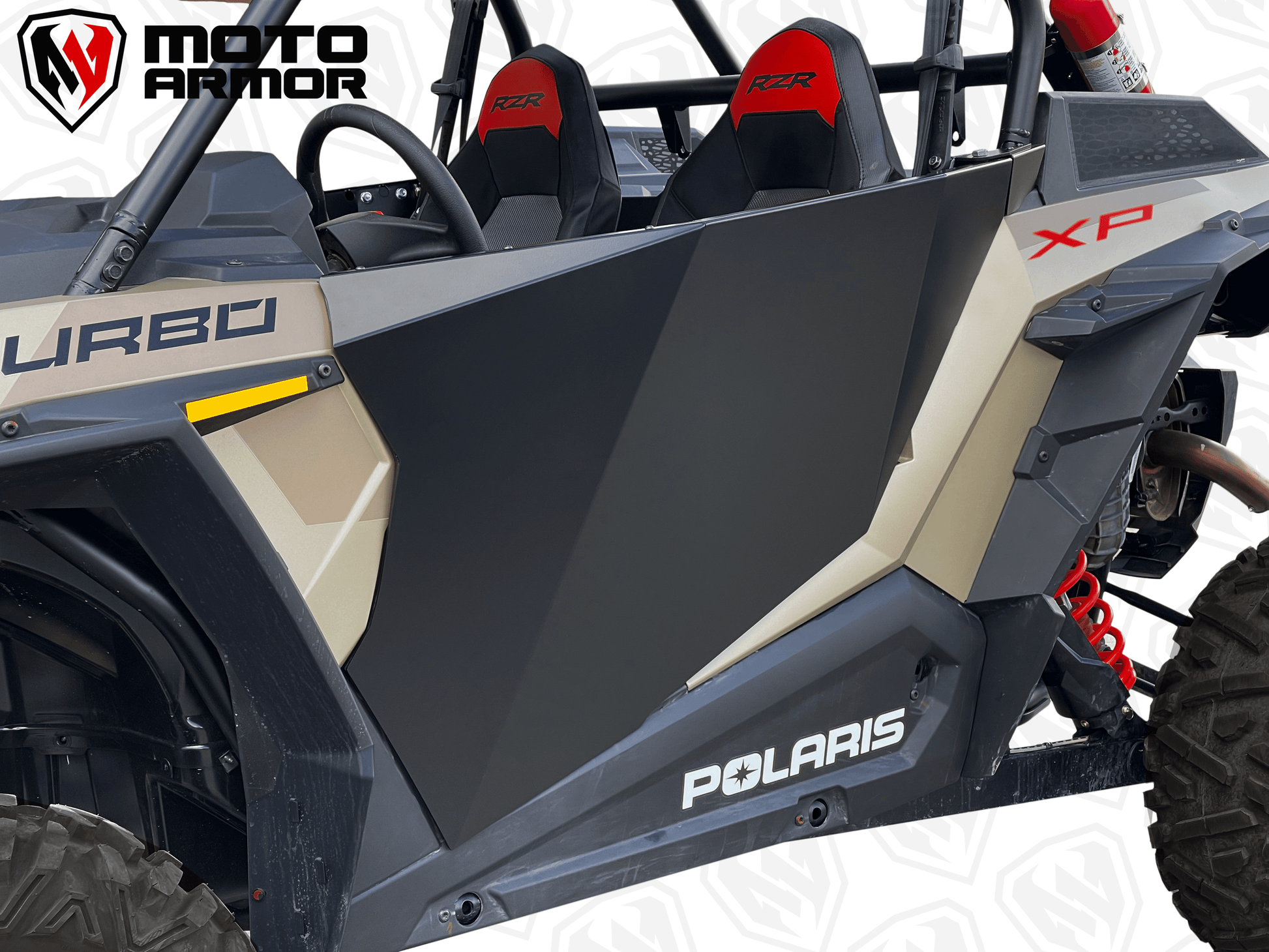 Aluminum Doors for RZR 2 Seat XP 1000 XP Turbo and Turbo S - Doors