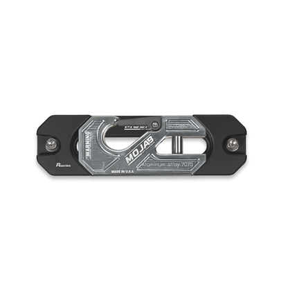 Aluminum Recessed Winch Shackle with Fairlead Kit.(LIFE TIME WARRANTY*) - Aluminum Raw Finish - Winch Shackle