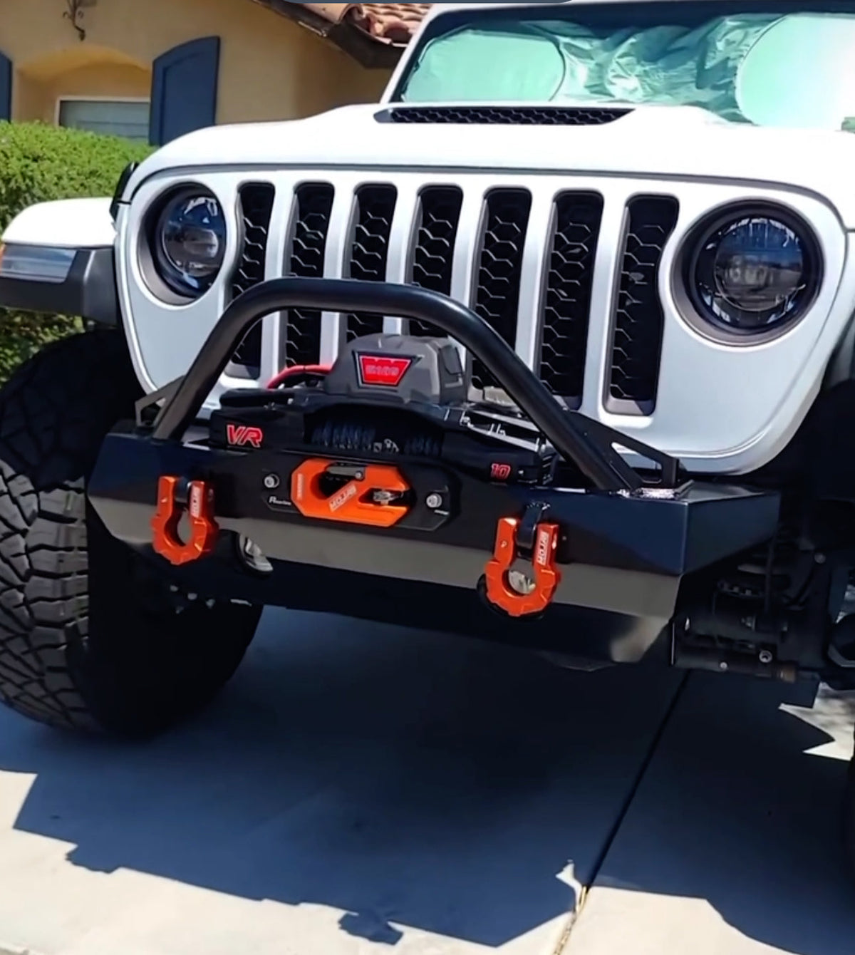 Aluminum Recessed Winch Shackle with Fairlead Kit.(LIFE TIME WARRANTY*) - Winch Shackle