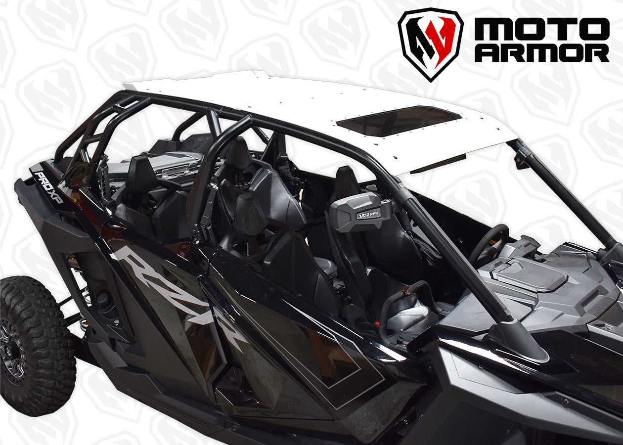 Aluminum Roof (With Sunroof) RZR PRO XP 4 & RZR TURBO R 4 - White - Roof