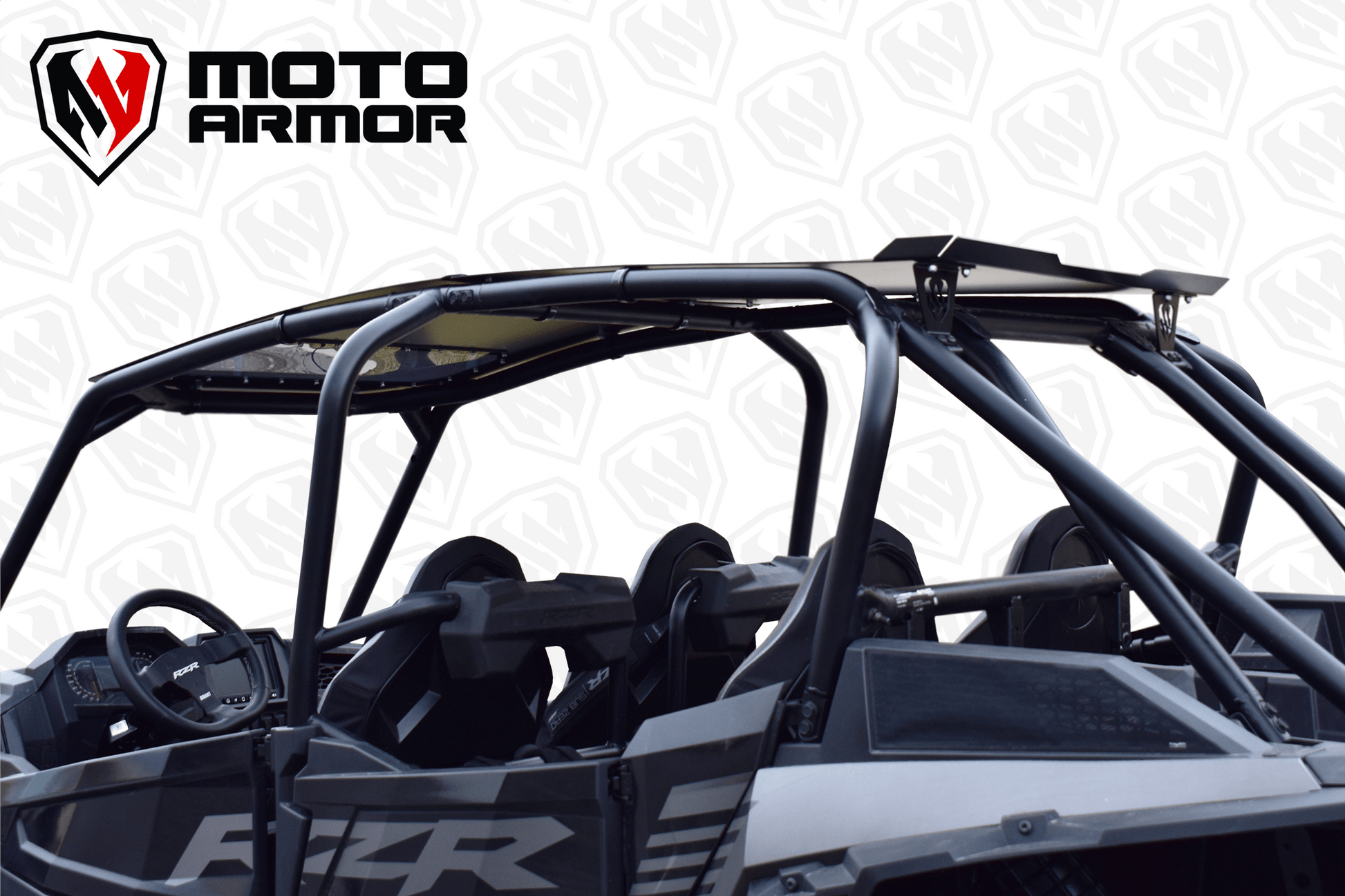 Aluminum Roof (With Sunroof) RZR Turbo S 4 Seat Black - Roof