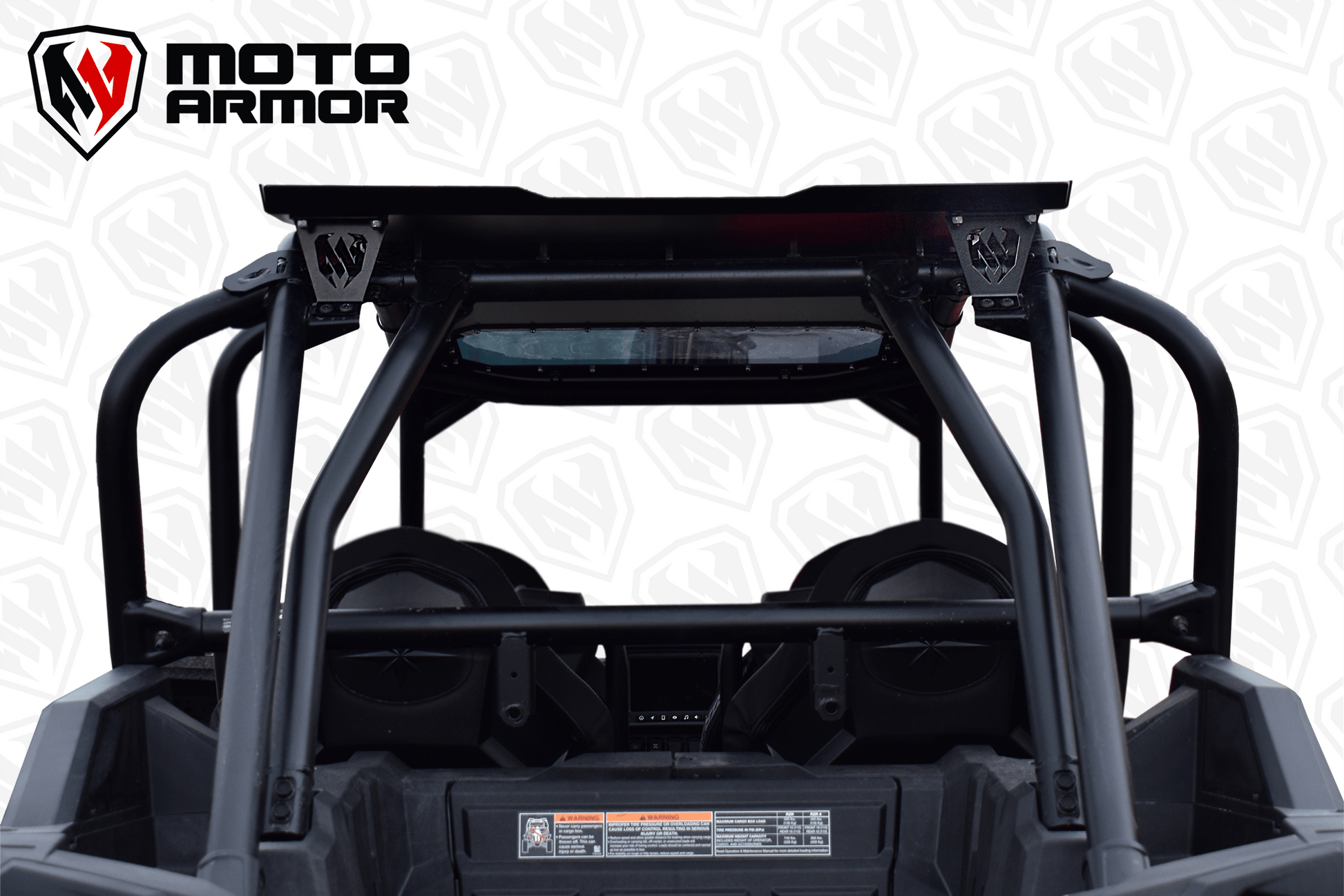 Aluminum Roof (With Sunroof) RZR Turbo S 4 Seat Black - Roof