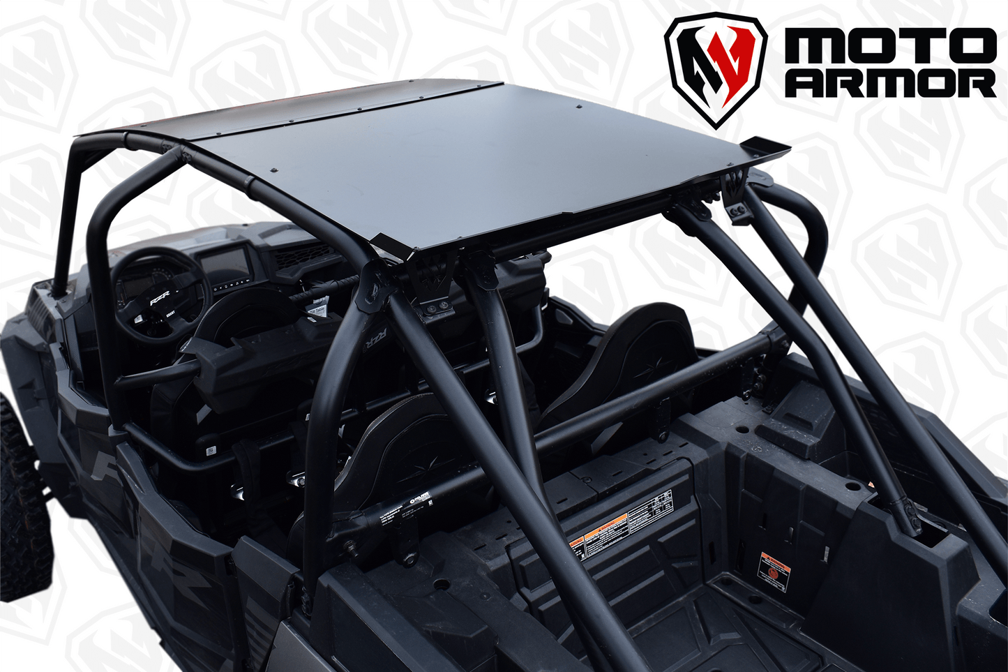 Aluminum Roof (With Sunroof) RZR Turbo S 4 Seat Black - Roof