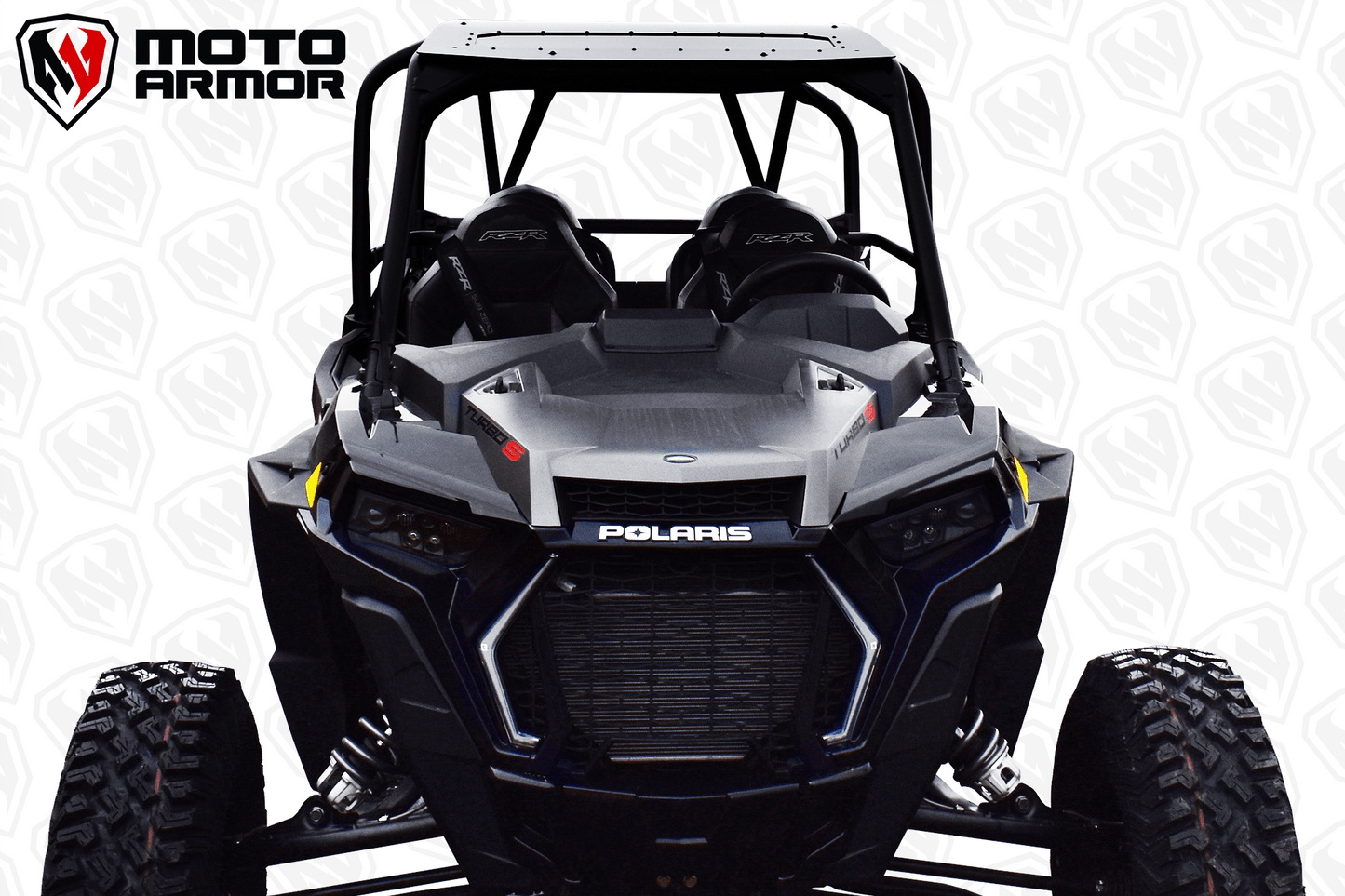 Aluminum Roof (With Sunroof) RZR Turbo S 4 Seat Black - Roof