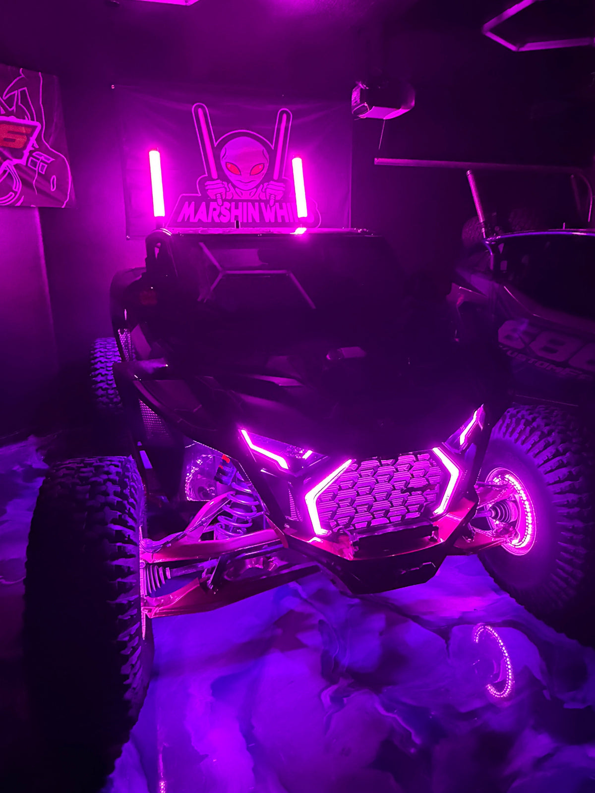 Apollo RGB Wheel Lights Kit - Set of 4 (Harness Included) - whip accessories