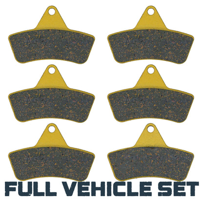 Arctic Cat ATV 250/300/400/454/500 1996-2004 Ceramic Brake Pad Set - Vehicle Parts & Accessories