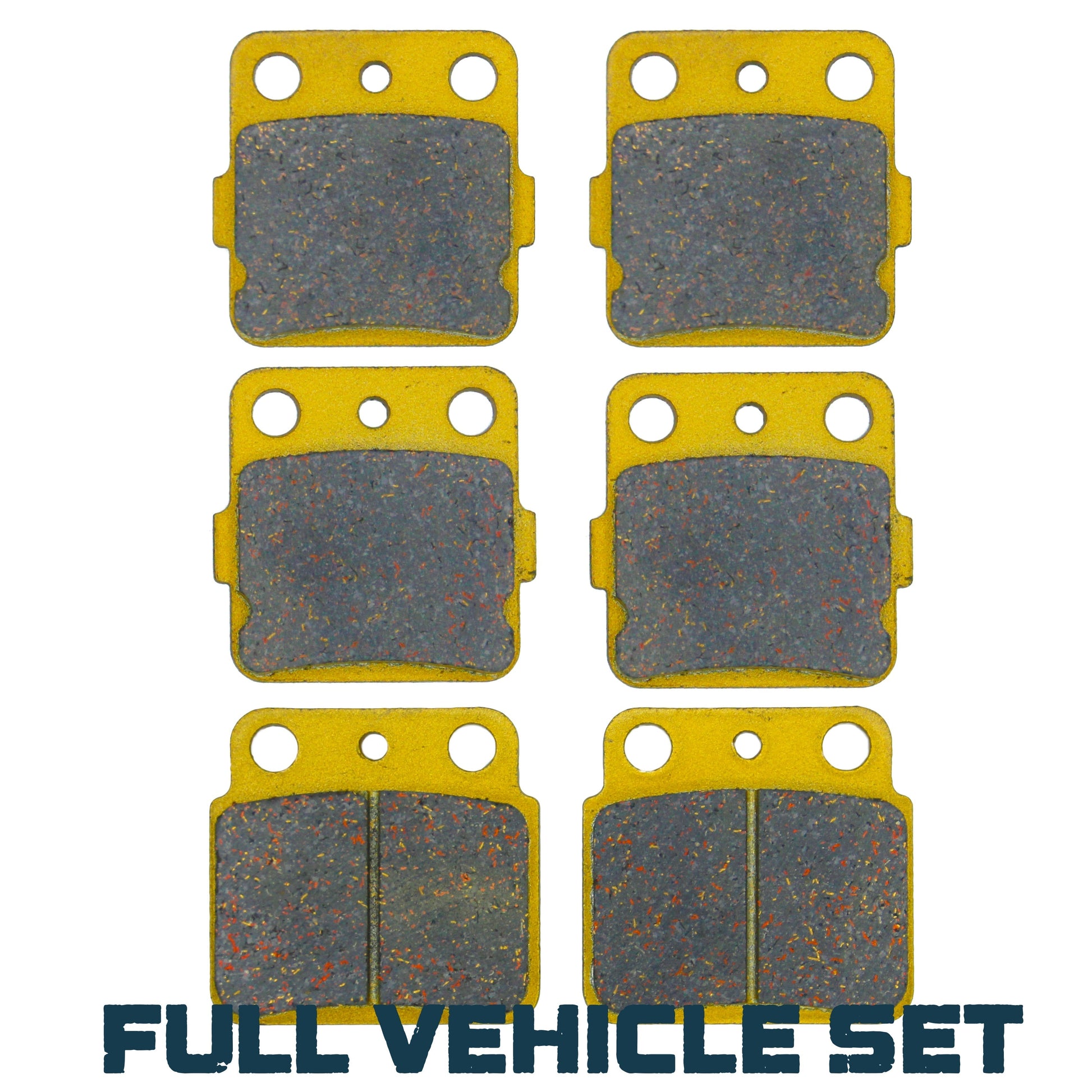 Arctic Cat DVX 400 2004-2008 Ceramic Brake Pad Set - Vehicle Parts & Accessories