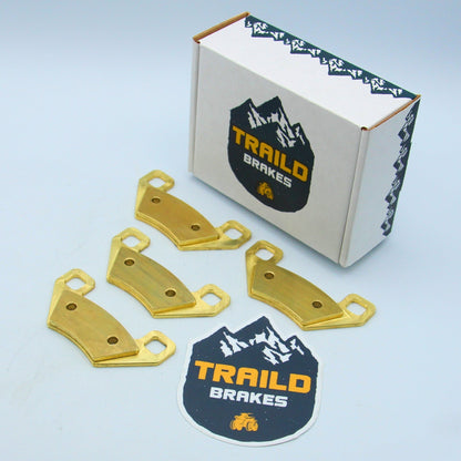 Arctic Cat Prowler 550 700 1000 2011-2017 HDX Brass Brake Pad Set - Axle Set (Front OR Rear) - Vehicle Parts &