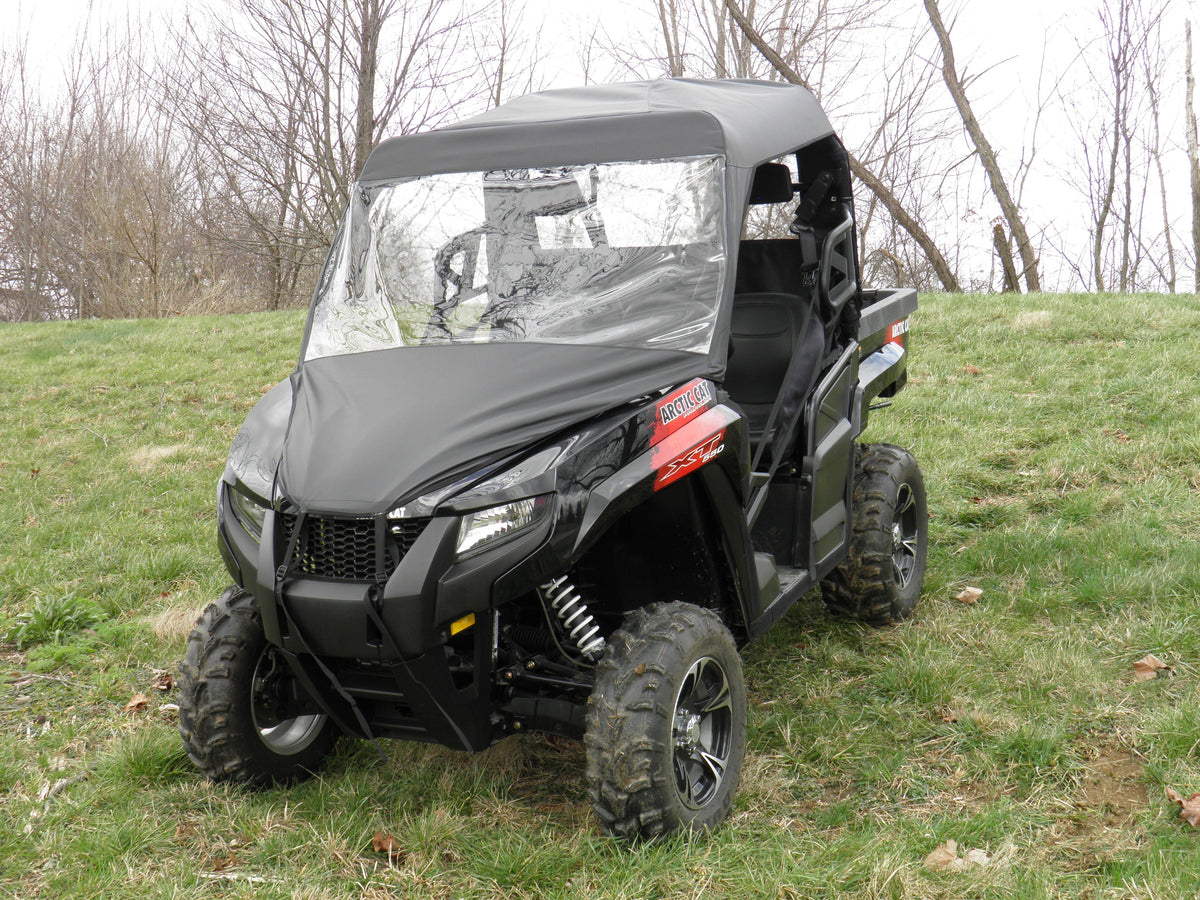 Arctic Cat Prowler 550/700XT/1000XT - Vinyl Windshield/Top/Rear Combo - Windshield/Roof/Back Panel