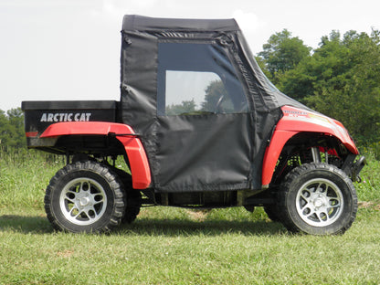 Arctic Cat Prowler 650/700 w/Square Bars - Full Cab Enclosure for Hard Windshield - Full Cab Enclosure