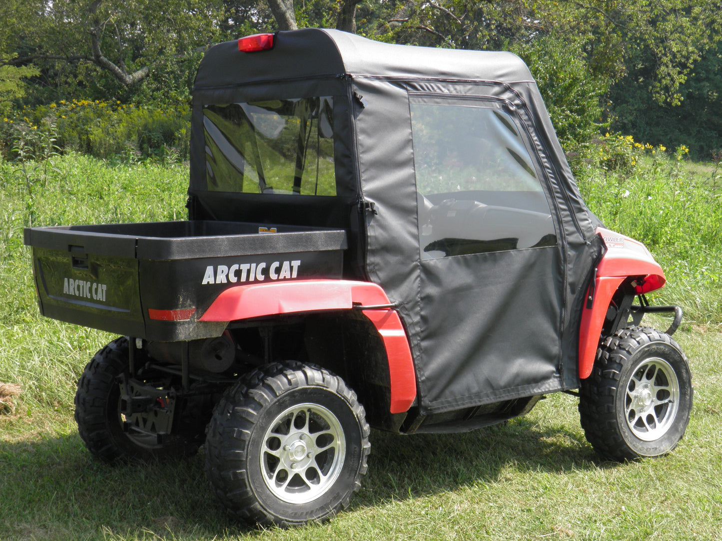 Arctic Cat Prowler 650/700 w/Square Bars - Full Cab Enclosure for Hard Windshield - Full Cab Enclosure