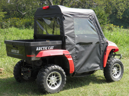 Arctic Cat Prowler 650/700 w/Square Bars - Full Cab Enclosure for Hard Windshield - Full Cab Enclosure