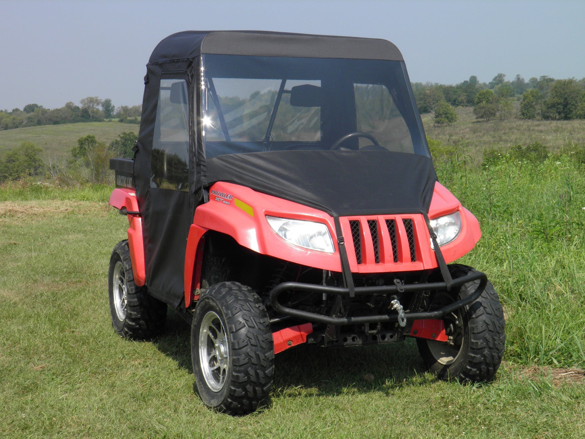 Arctic Cat Prowler 650/700 w/Square Bars - Full Cab Enclosure w/Vinyl Windshield - Full Cab Enclosure