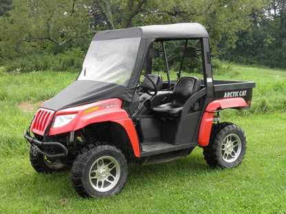 Arctic Cat Prowler 650/700 w/Square Bars - Vinyl Windshield/Top Combo - Windshield and Roof