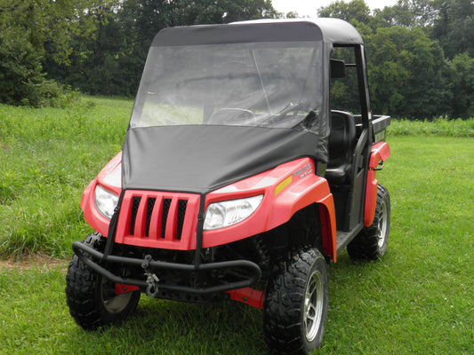Arctic Cat Prowler 650/700 w/Square Bars - Vinyl Windshield/Top/Rear Combo - Enclosures