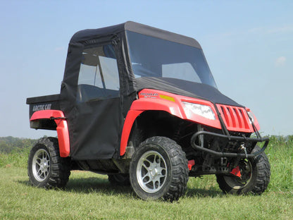 Arctic Cat Prowler 650/700 w/Square Bars - Full Cab Enclosure w/Vinyl Windshield