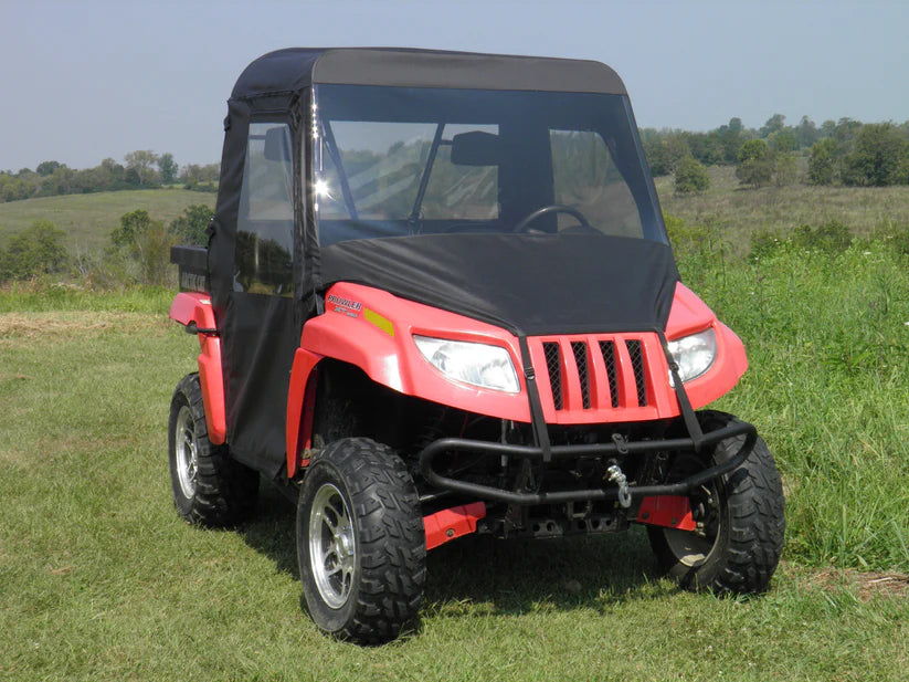 Arctic Cat Prowler 650/700 w/Square Bars - Full Cab Enclosure w/Vinyl Windshield